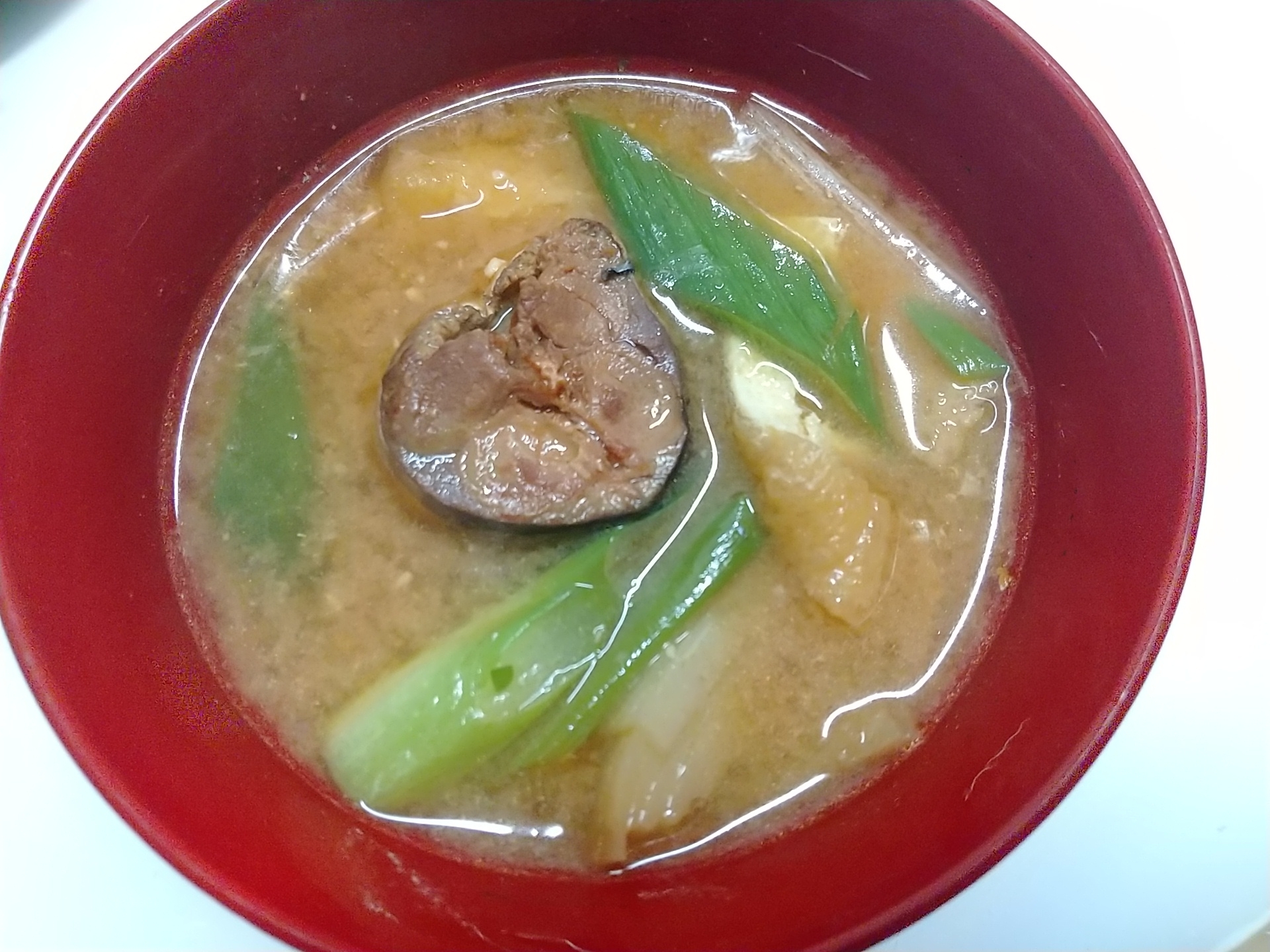 サバ缶入り★味噌汁