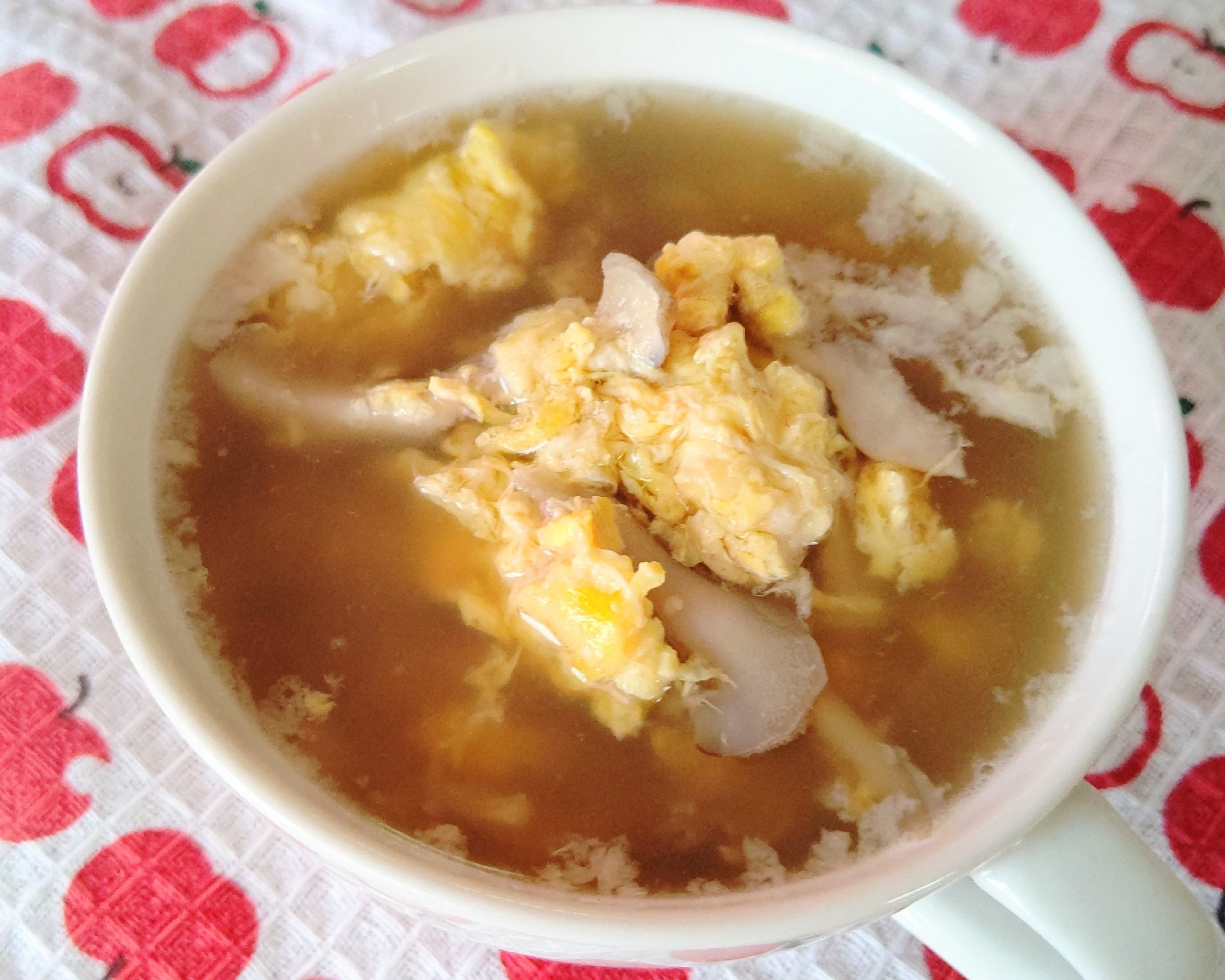 舞茸と卵のスープ☆