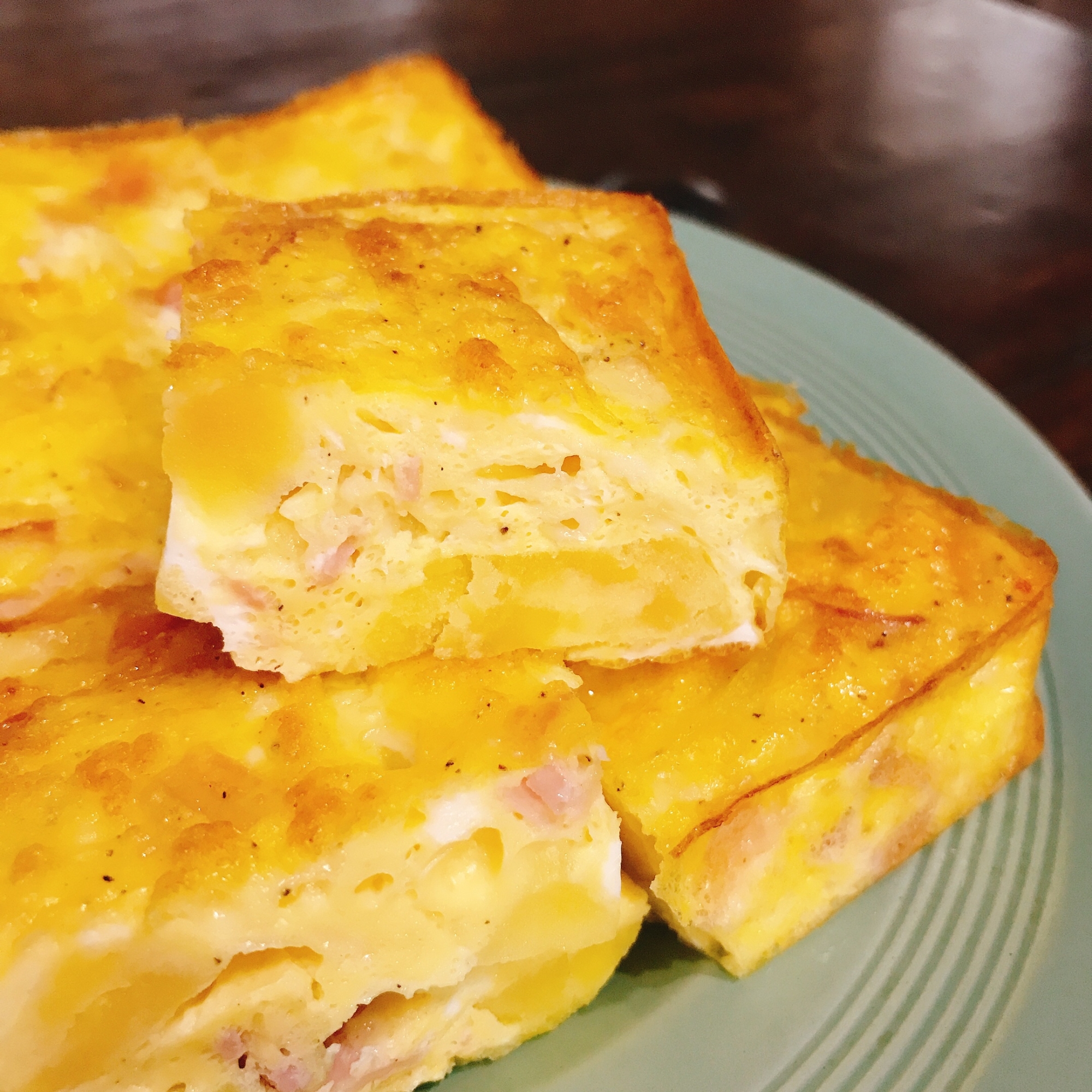 たまごとポテトとチーズ　オーブン焼き