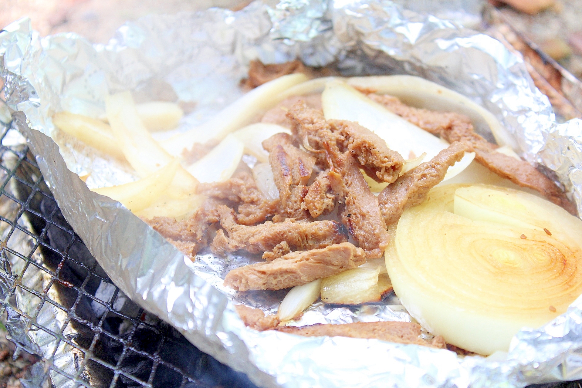 大豆のお肉でBBQ！かんたん焼き肉風