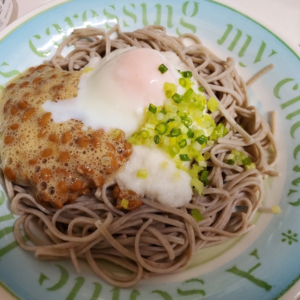 温玉のっけ納豆とろろそば レシピ 作り方 By Yurina08 楽天レシピ 温玉のっけ納豆とろろそば レシピ 作り方 By Yurina08 楽天レシピ