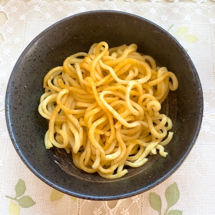 お弁当に(*^^*)カレー焼きそば☆