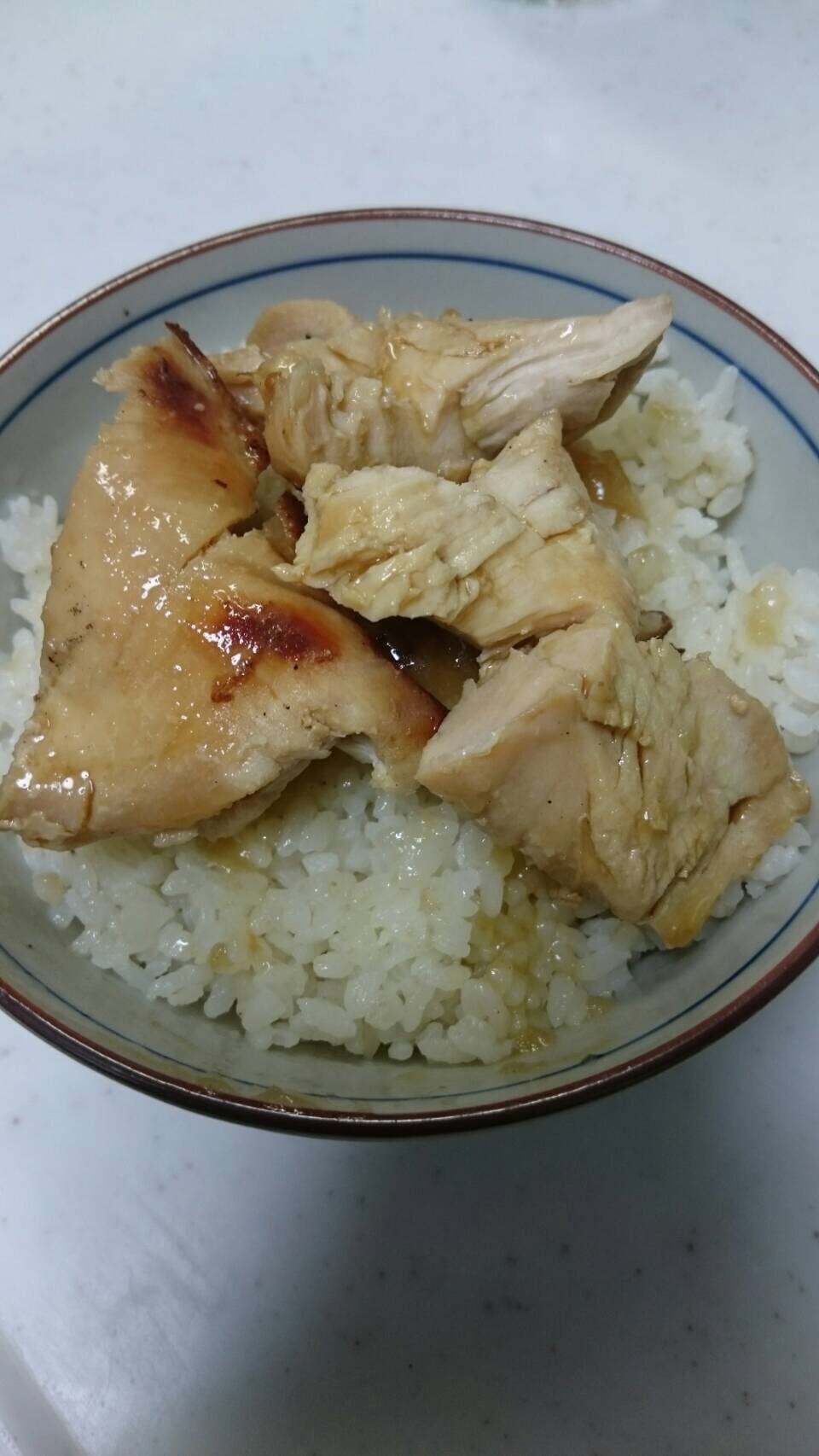 シンプル♪シンプル♪鶏の照り焼きご飯(*^^*)