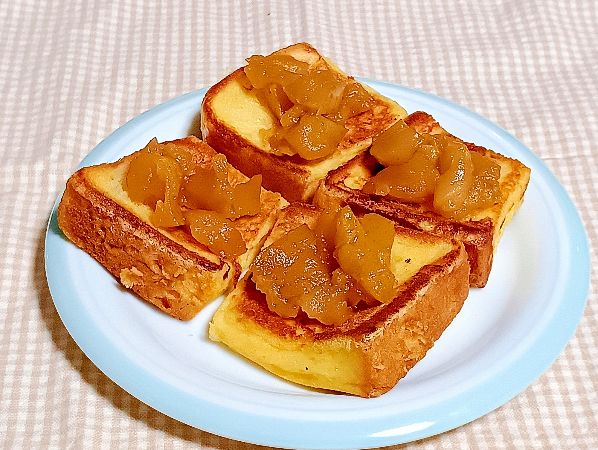 レンチンで楽チン❤りんごのぽん酢ジャム