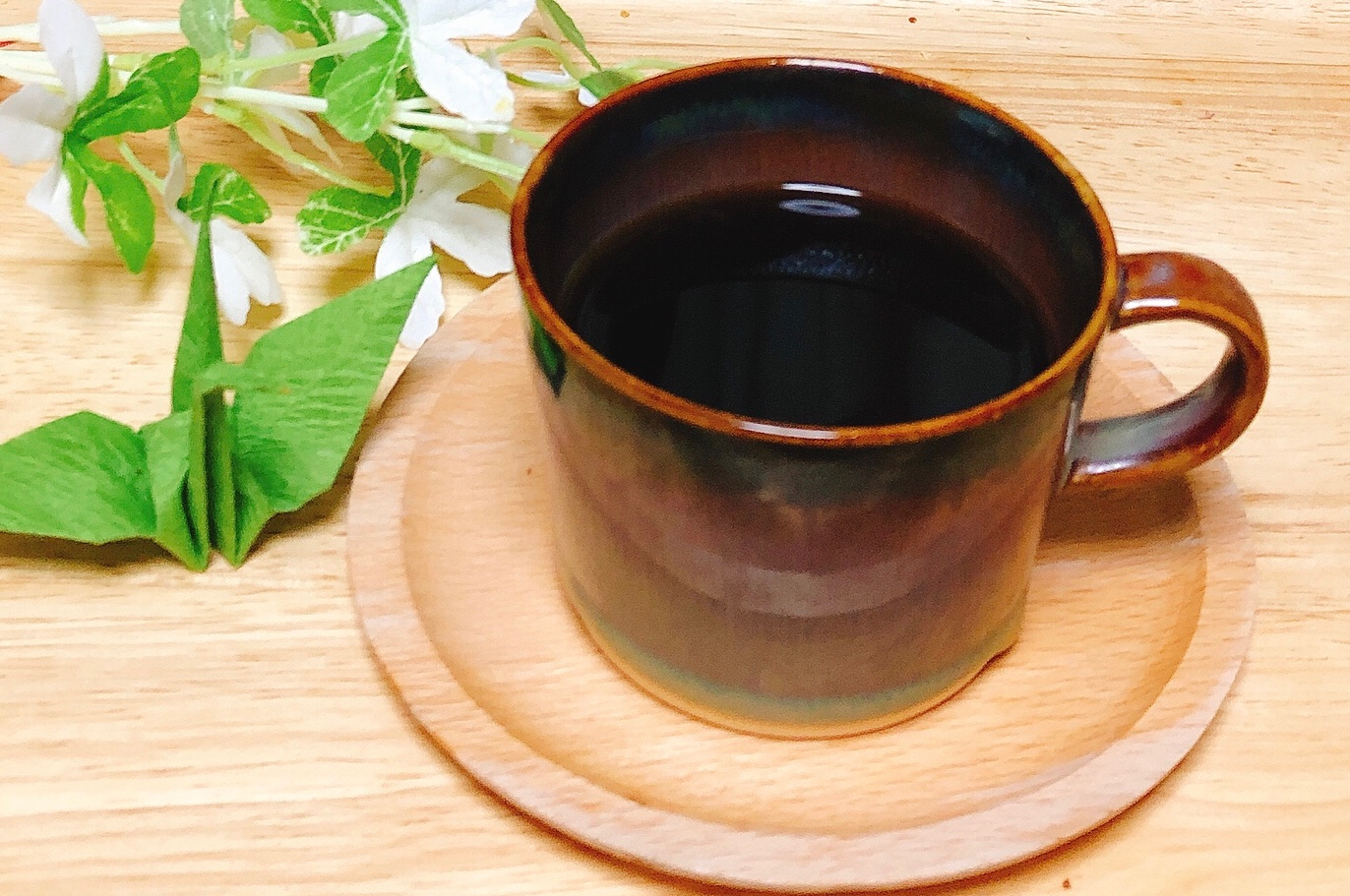 生姜風味ꕤ黒糖緑茶コーヒー