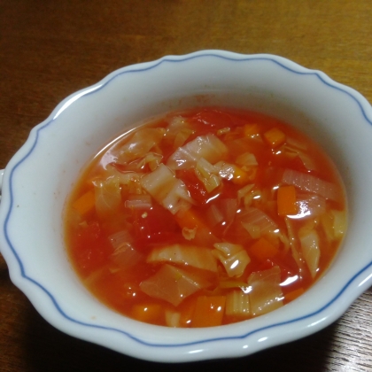 ★スープ★野菜たっぷりミネストローネ