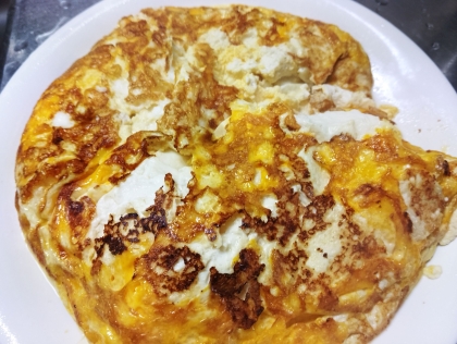 豆腐と卵のふわふわ焼き