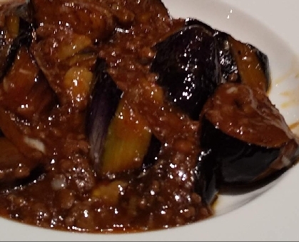ナスのにんにく焼き