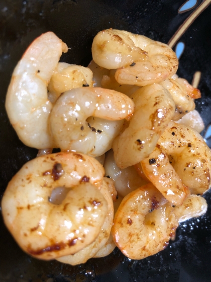 冷凍エビで作りました！すごく美味しかったです！