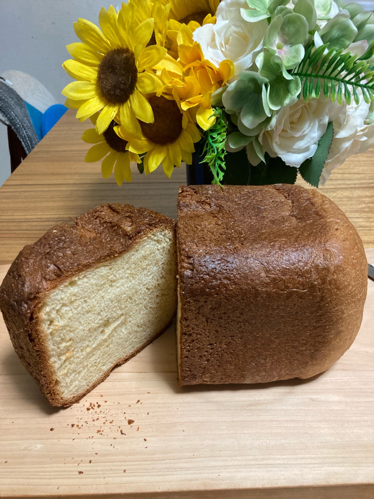 うちのパン　アーモンドプードル入りの食パン