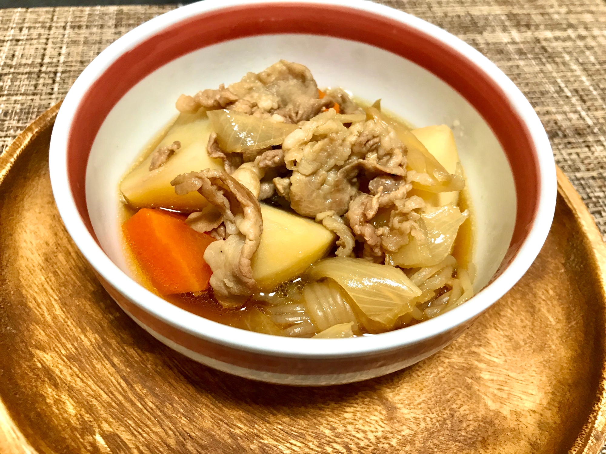 調味料ひとつだけ！簡単我が家の肉じゃが