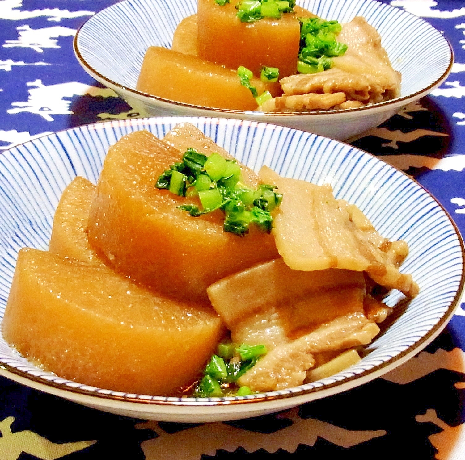 豚ばらと大根の煮物