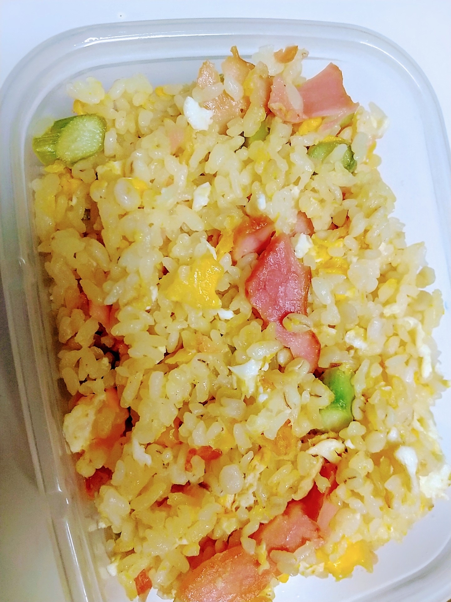 アスパラベーコン★チャーハン