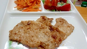 醤油麹で簡単☆豚の生姜焼き