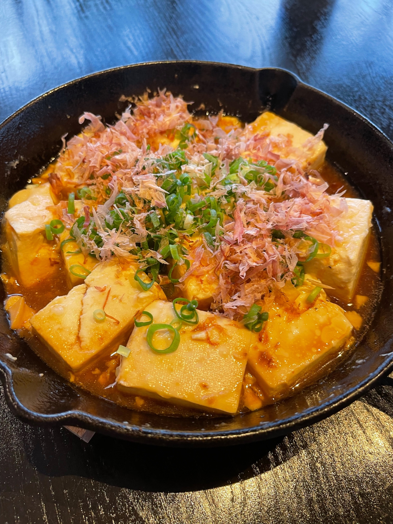 スキレット活用！豆腐ステーキ