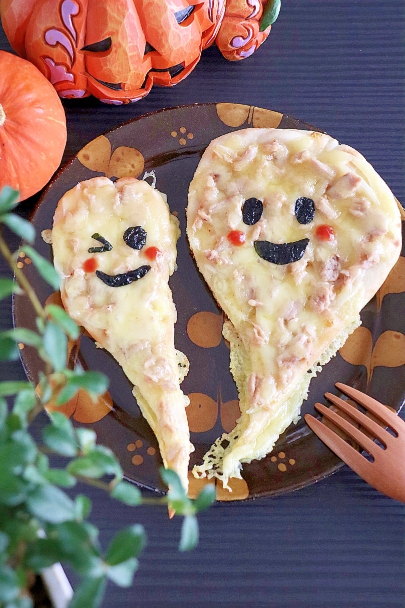 仲良しオバケ♡ハートタルト☆ハロウィン