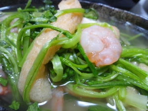 みぶな(水菜)の煮浸し