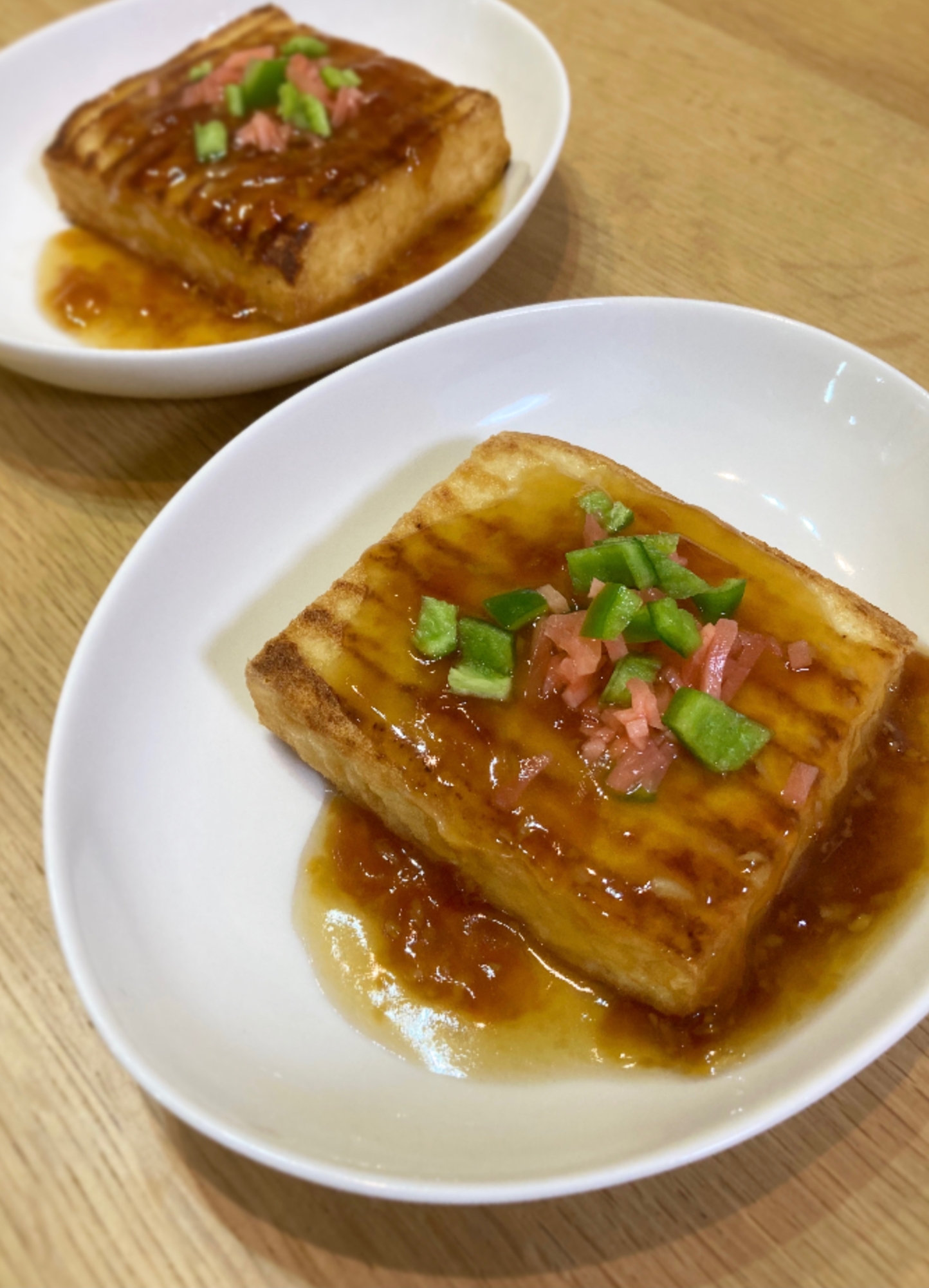 簡単おつまみ♡餡掛け厚揚げ豆腐