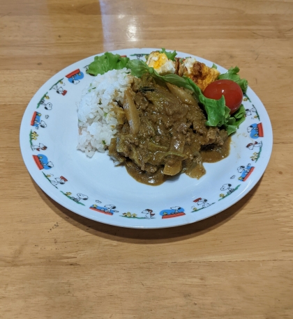 ひき肉カレー