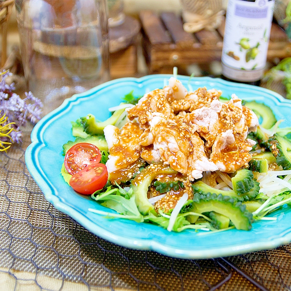 アルガンポン酢の冷しゃぶサラダ レシピ 作り方 By 世界のマルシェ 楽天レシピ アルガンポン酢の冷しゃぶサラダ レシピ 作り方 By 世界のマルシェ 楽天レシピ