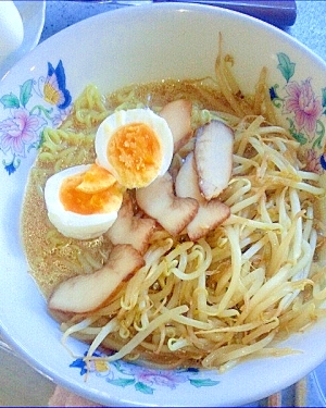 簡単 もやしスピードラーメン レシピ 作り方 By Yuki No Hana 楽天レシピ