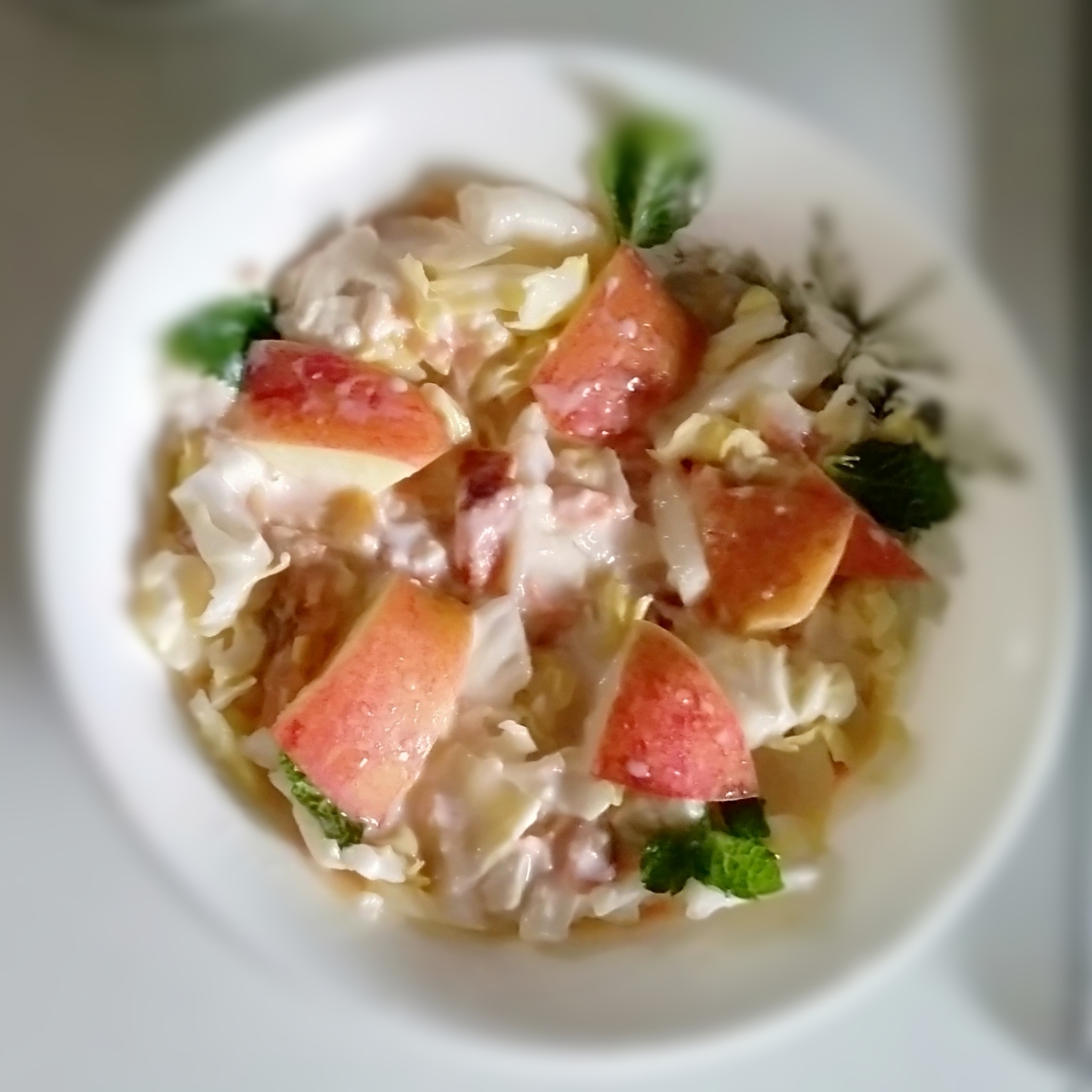 焼鮭と豆腐キャベツのサッパリサラダ