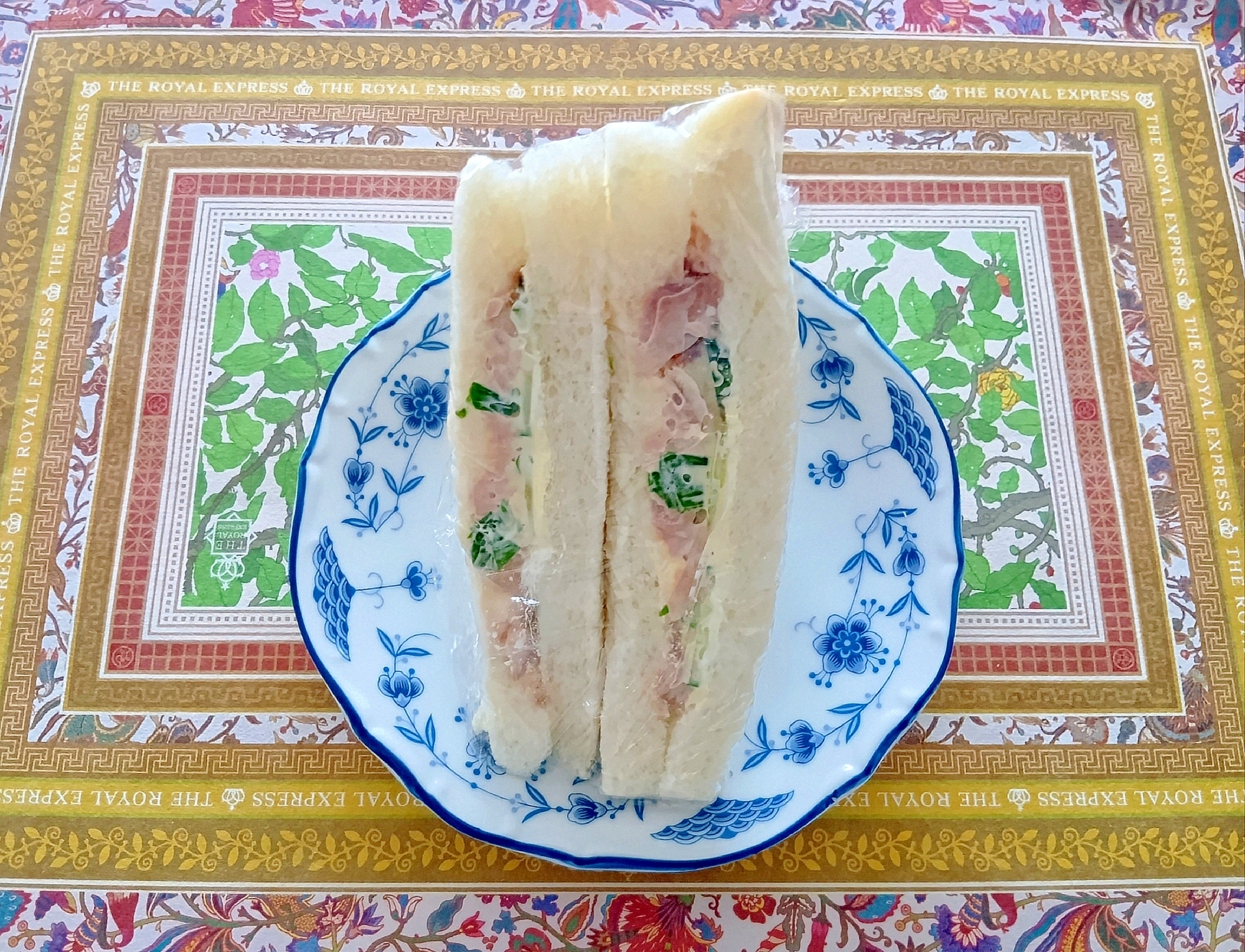 ツナネギサンドイッチ