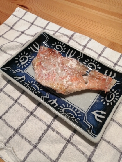 赤魚がふっくらとしてとってもおいしかったです☆塩麹に浸けて焼くだけで簡単なのも嬉しいです♪