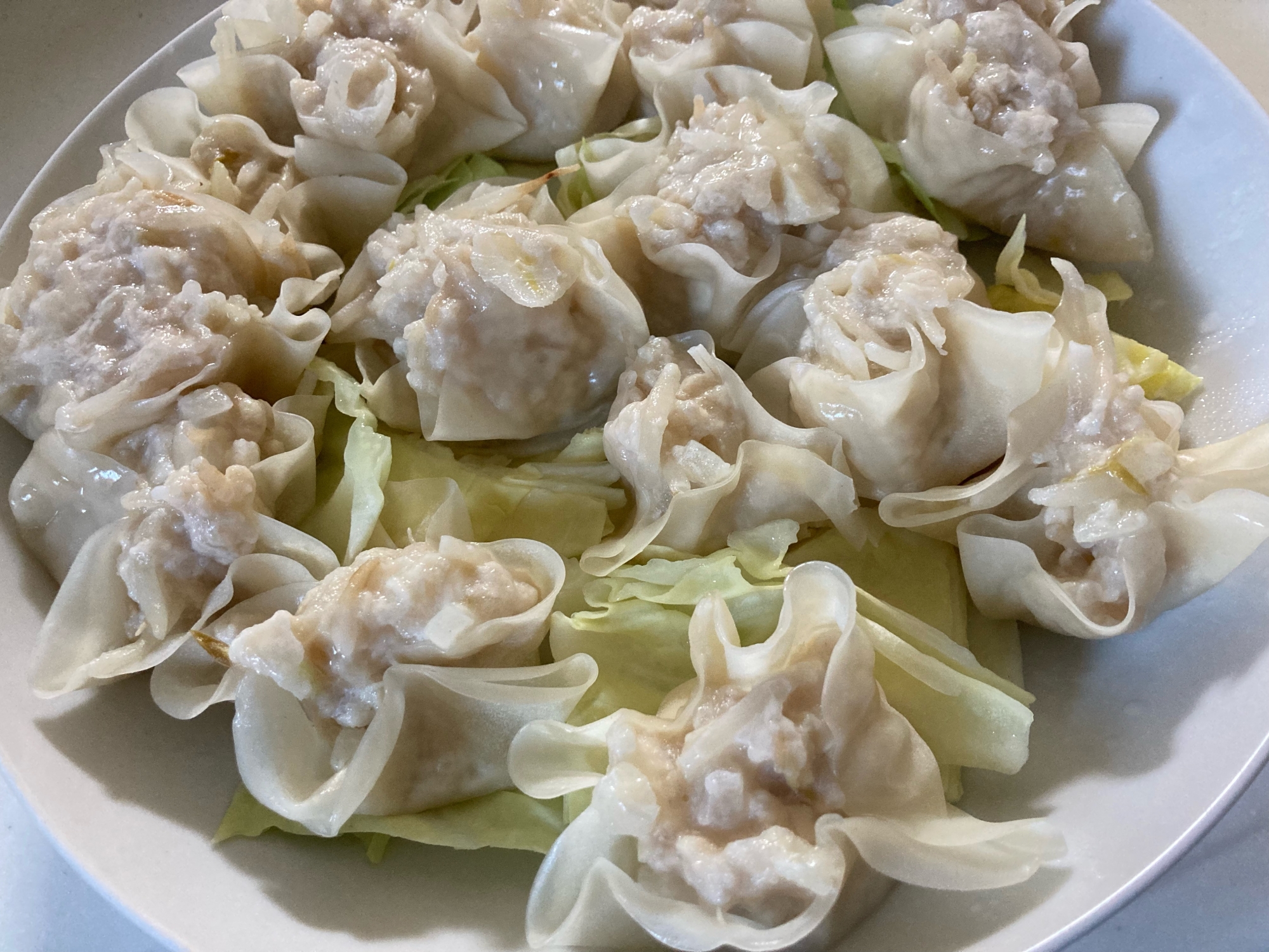 鶏ひき肉で作るシュウマイ