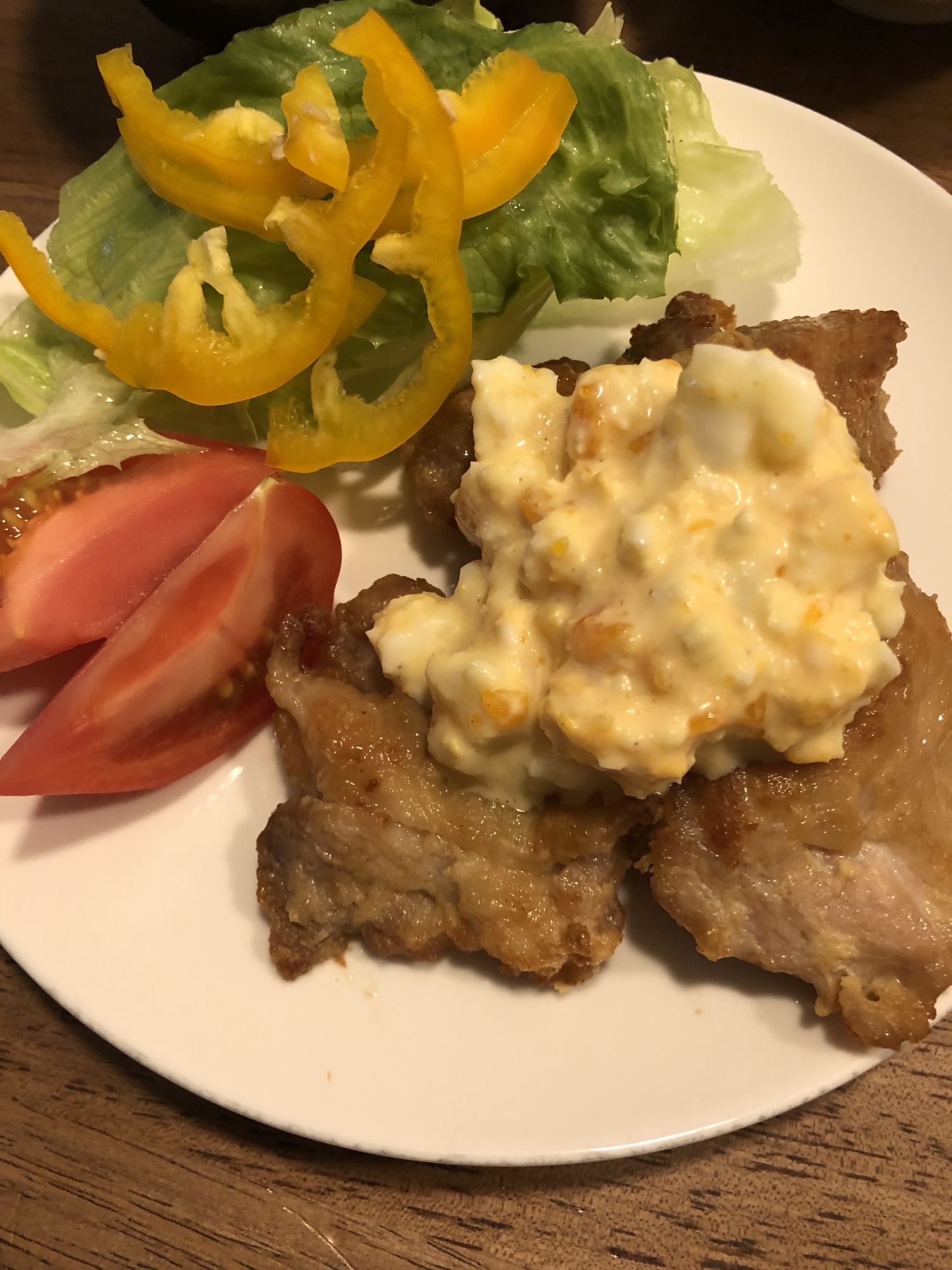 時短！工程少なめ！揚げ焼きでチキン南蛮風