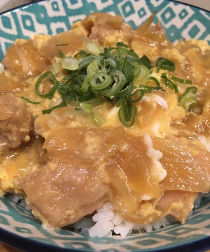 甘めの私好みの親子丼でした！とっても美味しかったです！