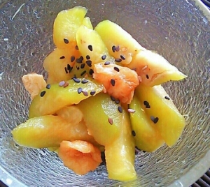 ナスと油あげの生姜ぽん酢和え☆お弁当にも