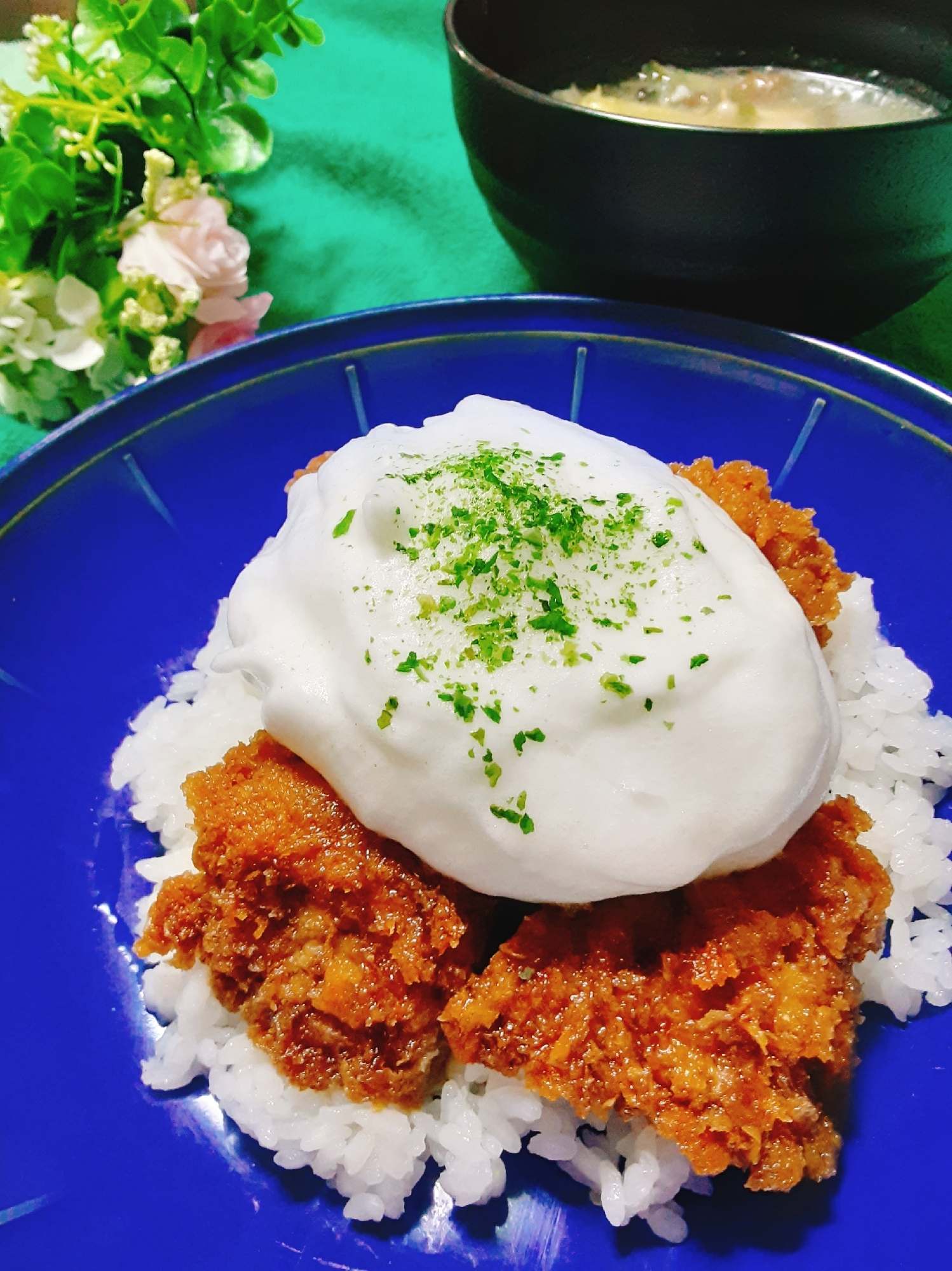 ふわジュワ！雪見ソースヒレカツ丼