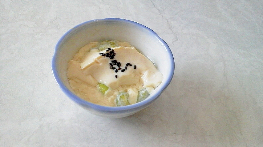枝豆入り手づくり豆腐 レシピ 作り方 By スノチャ 楽天レシピ