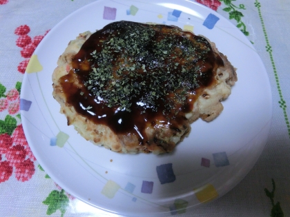 お好み焼き粉で簡単♪　☆★豆腐入りお好み焼き★☆