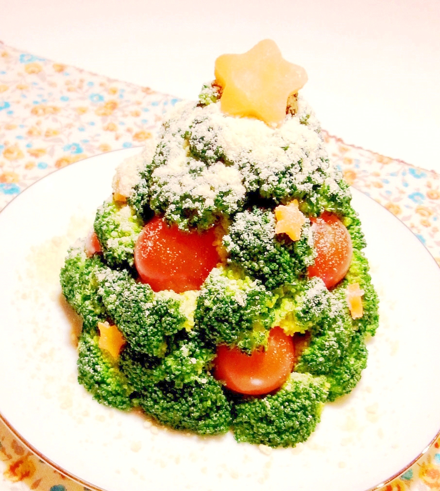 作るの楽しい クリスマスツリーサラダ レシピ 作り方 By メリッコ 楽天レシピ