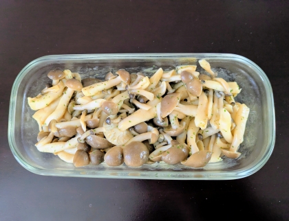 舞茸のマヨネーズ醤油炒め