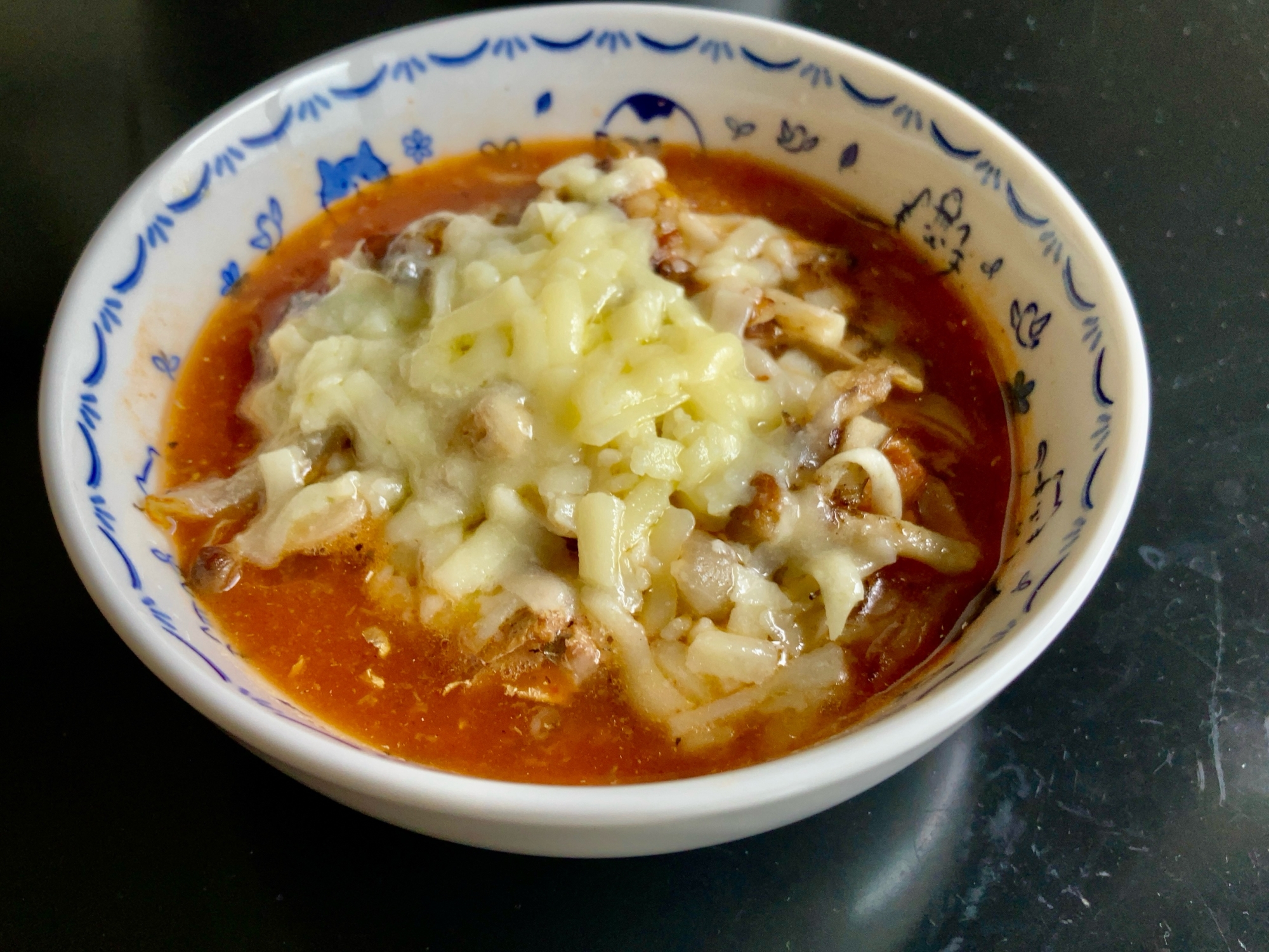 トマト鯖缶きのこチーズ