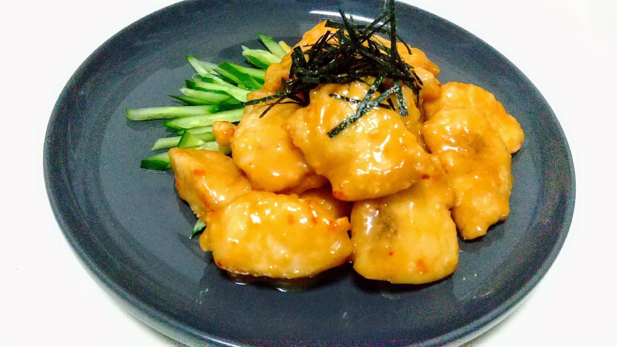 鶏むね肉の味噌マヨチキン