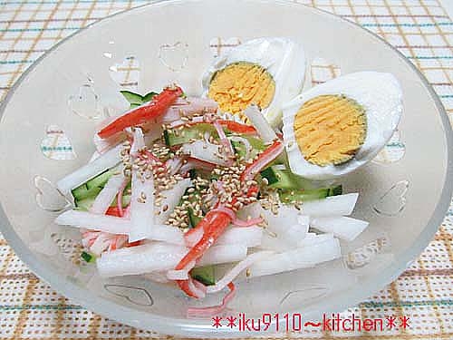 簡単♪刻み野菜のお好みシンプルサラダ