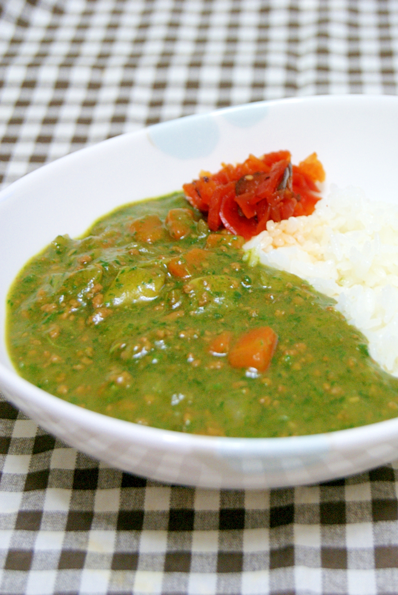 栄養満点◎ほうれん草カレー