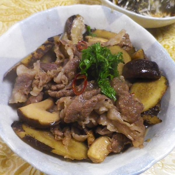 ごぼうと牛肉のやわらか煮 だいどこログ 生協パルシステムのレシピサイト