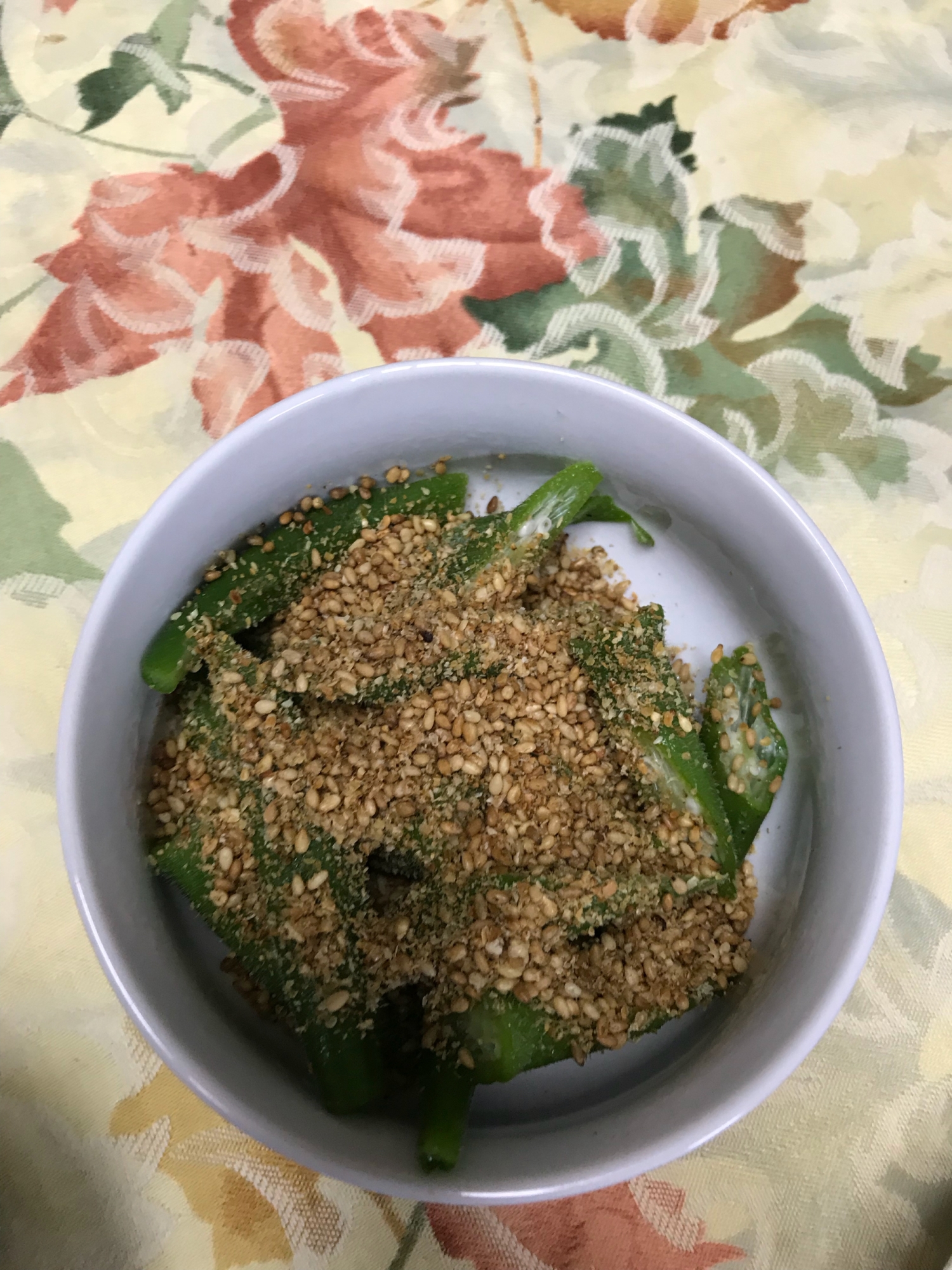 オクラの変わり和え物
