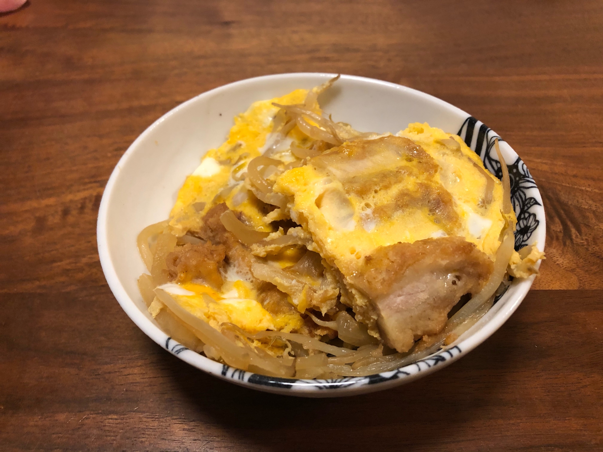 玉ねぎなし！もやしと大根入りかさ増しカツ丼