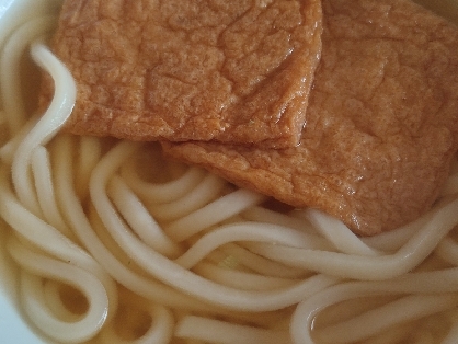 冷やしきつねうどん