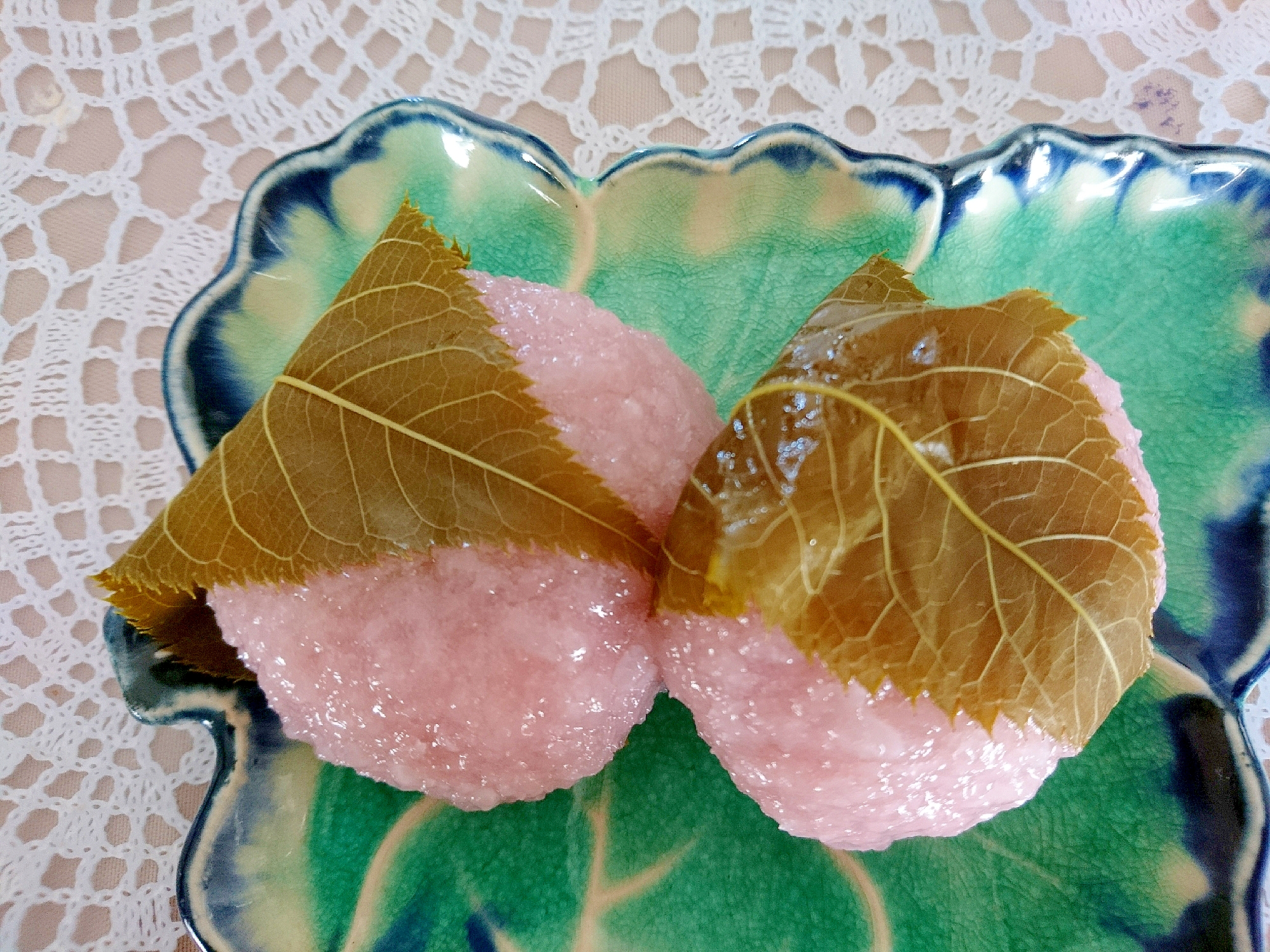 桜餅✡️道明寺粉