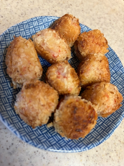 子供達サイズに小さめで作らせていただきました。簡単なのに好評で嬉しかったです。ご馳走様でした。
