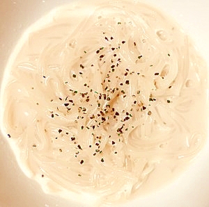 母親の介護食・嚥下食に豆乳にゅう麺を作りました