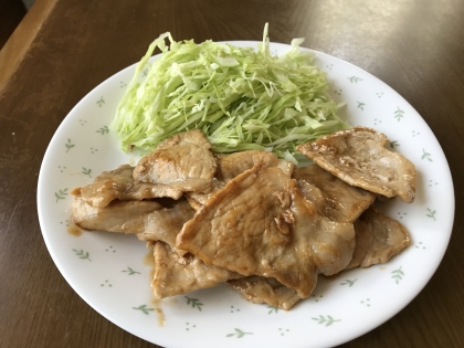 焼き肉のたれとみりんで　❤簡単　豚の生姜焼き❤