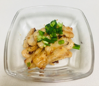 ネギを乗せて食べたブー
美味しかったブー